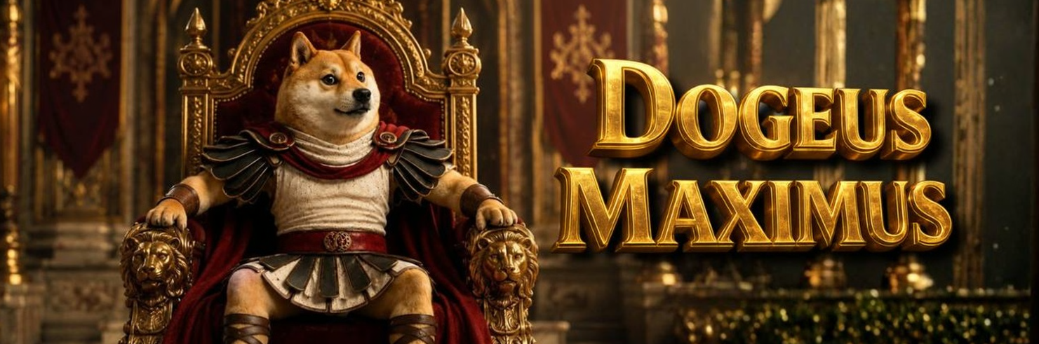 DOGEUS MAXIMUS — Emperor on the throne